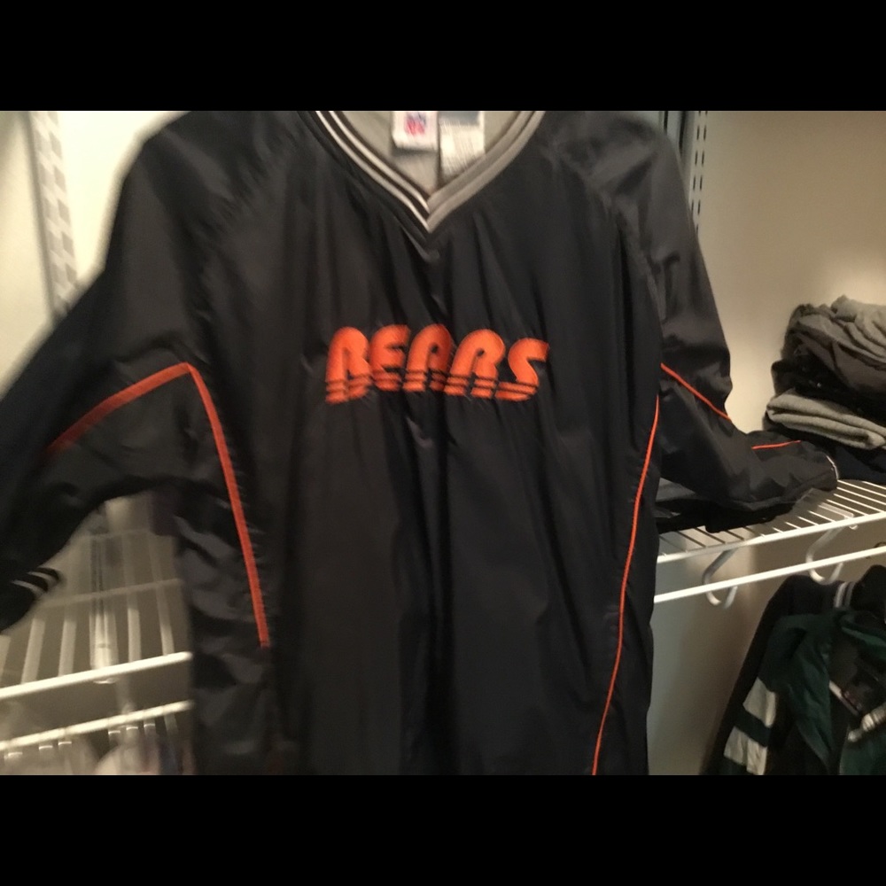 Chicago Bears NFL youth pullover nylon jacket